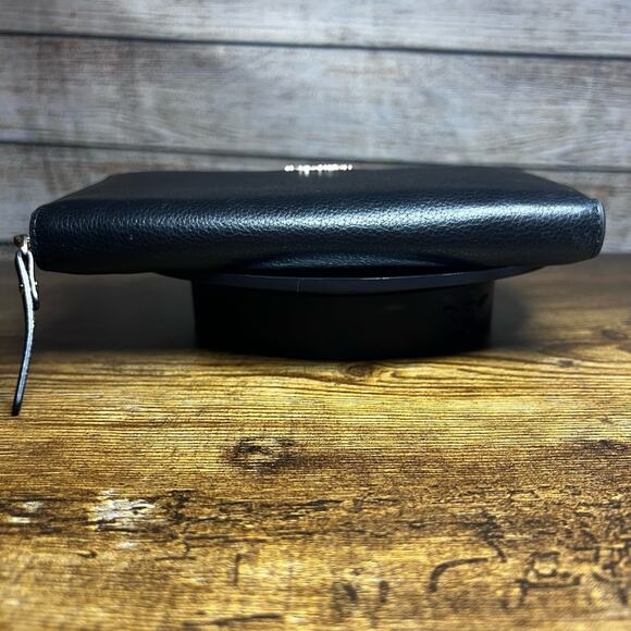 Kate Spade - Black Pebbled Leather Sam Wallet - Picture 4 of 9